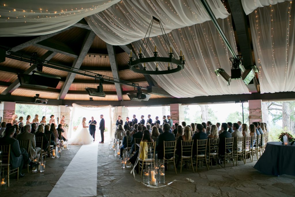 sanctuary golf course wedding cerermony