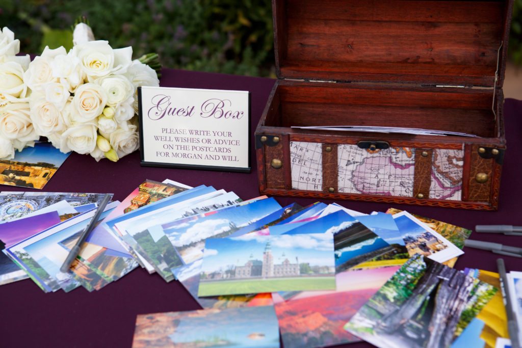 post card guest book