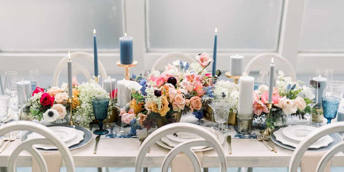 Colorful wedding design